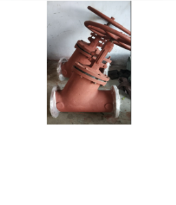 PTFE Lined Y - Type Globe Valve