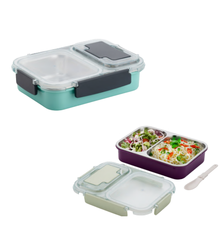 2 Compartment Lunch Box