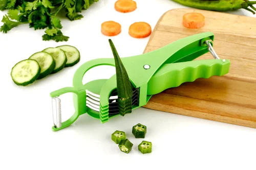 Vegetable Cutter With Peeler