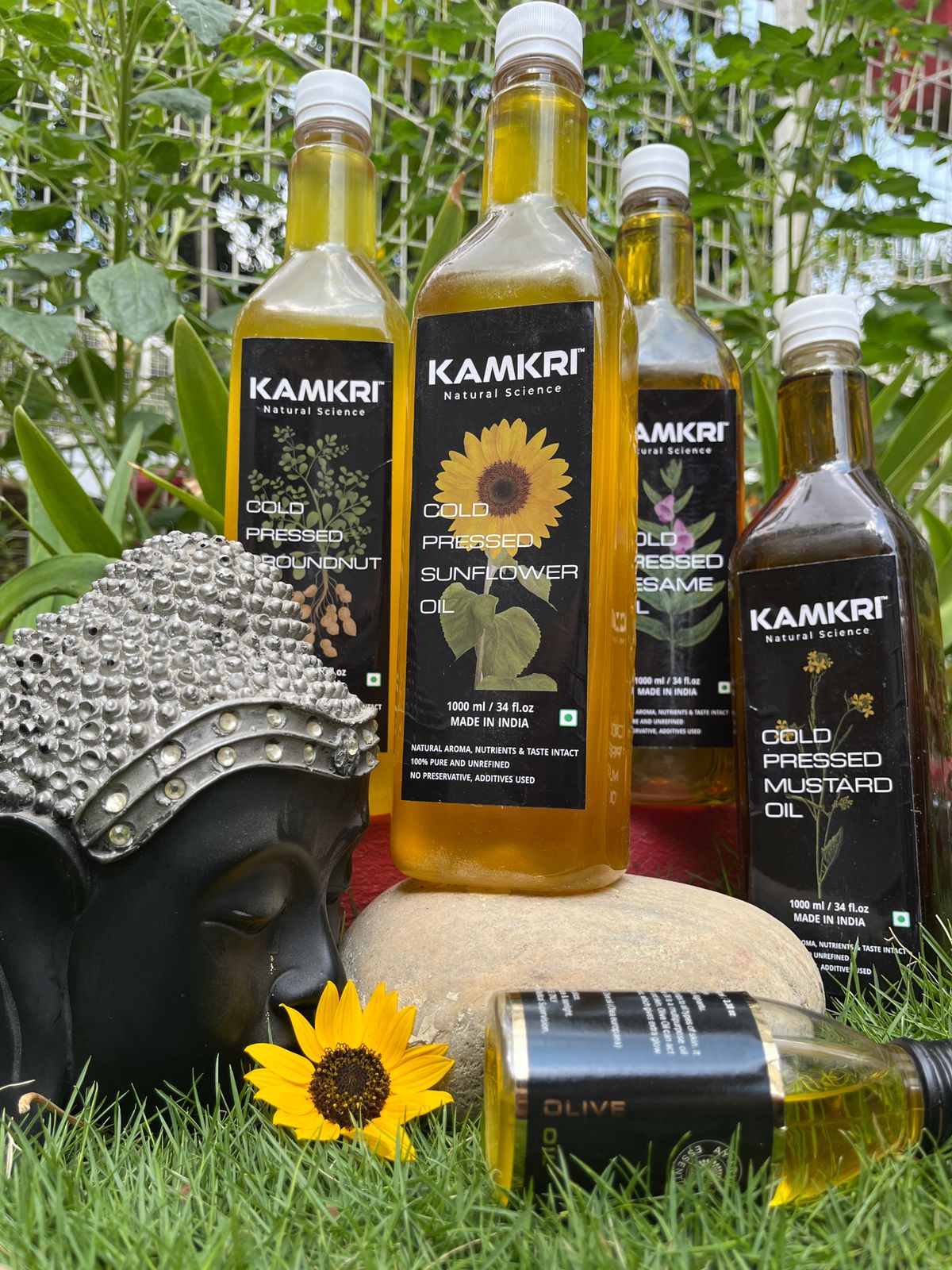 Our Cold Pressed Cooking Oil Range