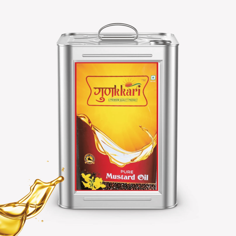 Mustard Oil tin