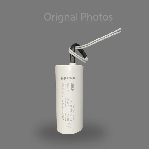 Lexur 36 Mfd Capacitor, For Submersible Motor, Clamp