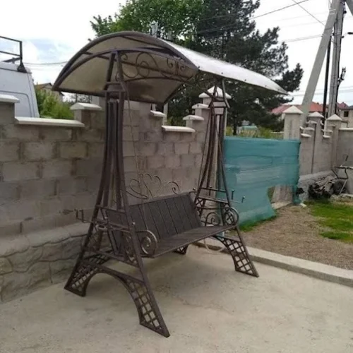 Black Cast Iron Home Swing