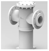 PTFE Solid T - Type Strainer