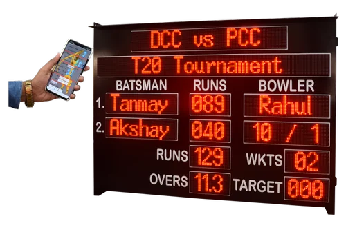 LED Cricket Scoreboard