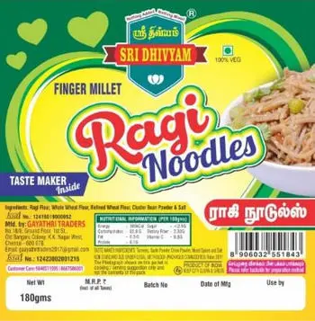 Ragi Noodles