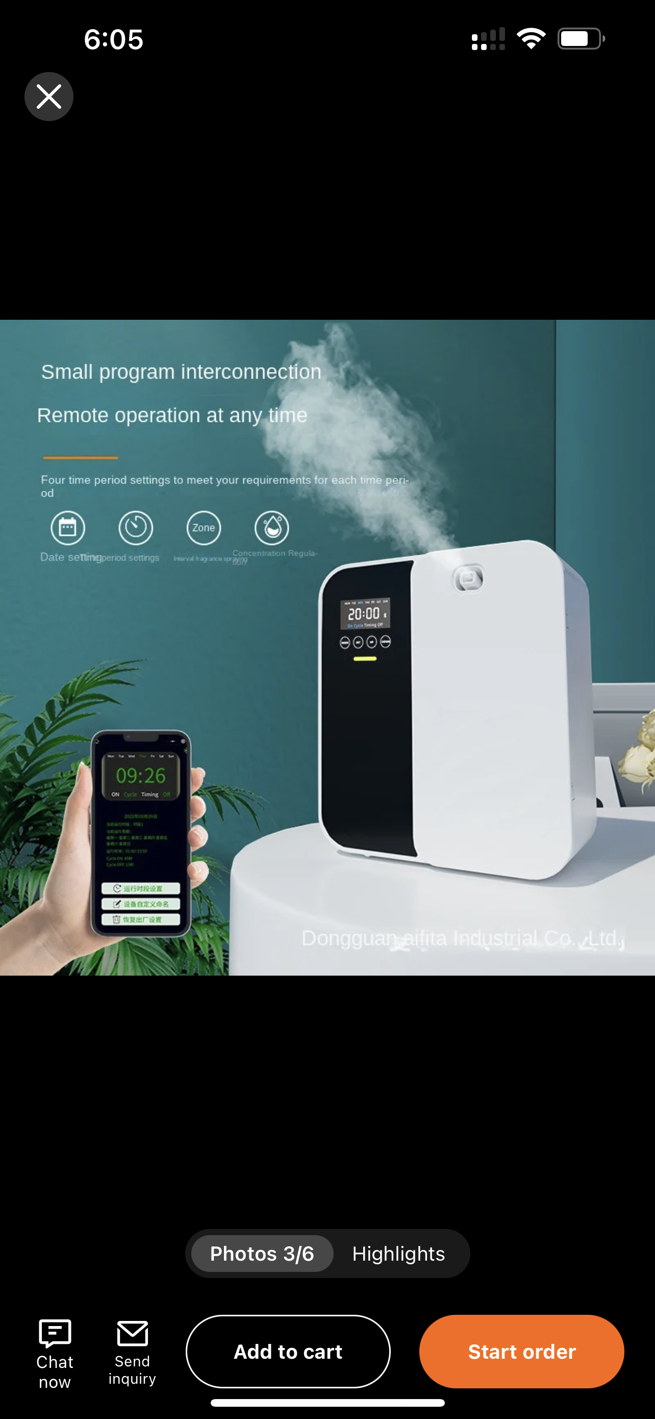 Commericial scent diffuser machine for big hotels